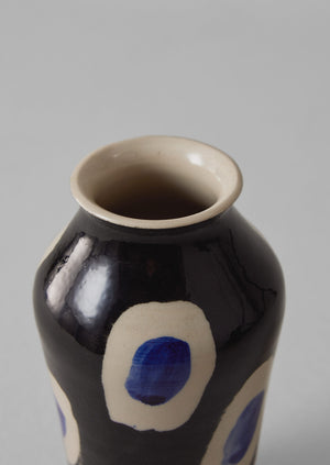 Ali Hewson Cobalt Dash Vase | Cobalt/Black