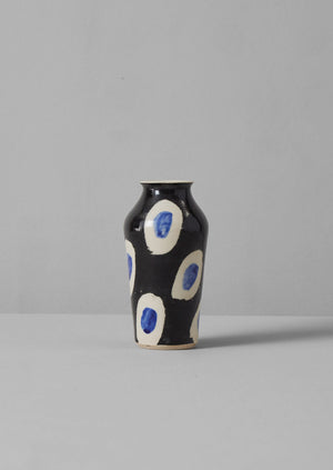 Ali Hewson Cobalt Dash Vase | Cobalt/Black