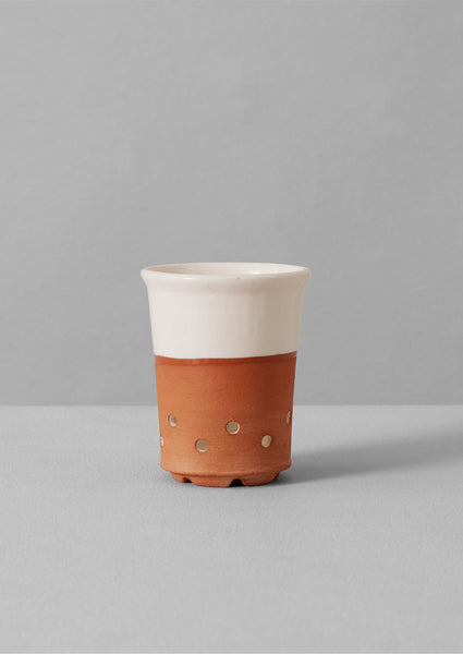 Cutlery Drainer Terracotta Ecru