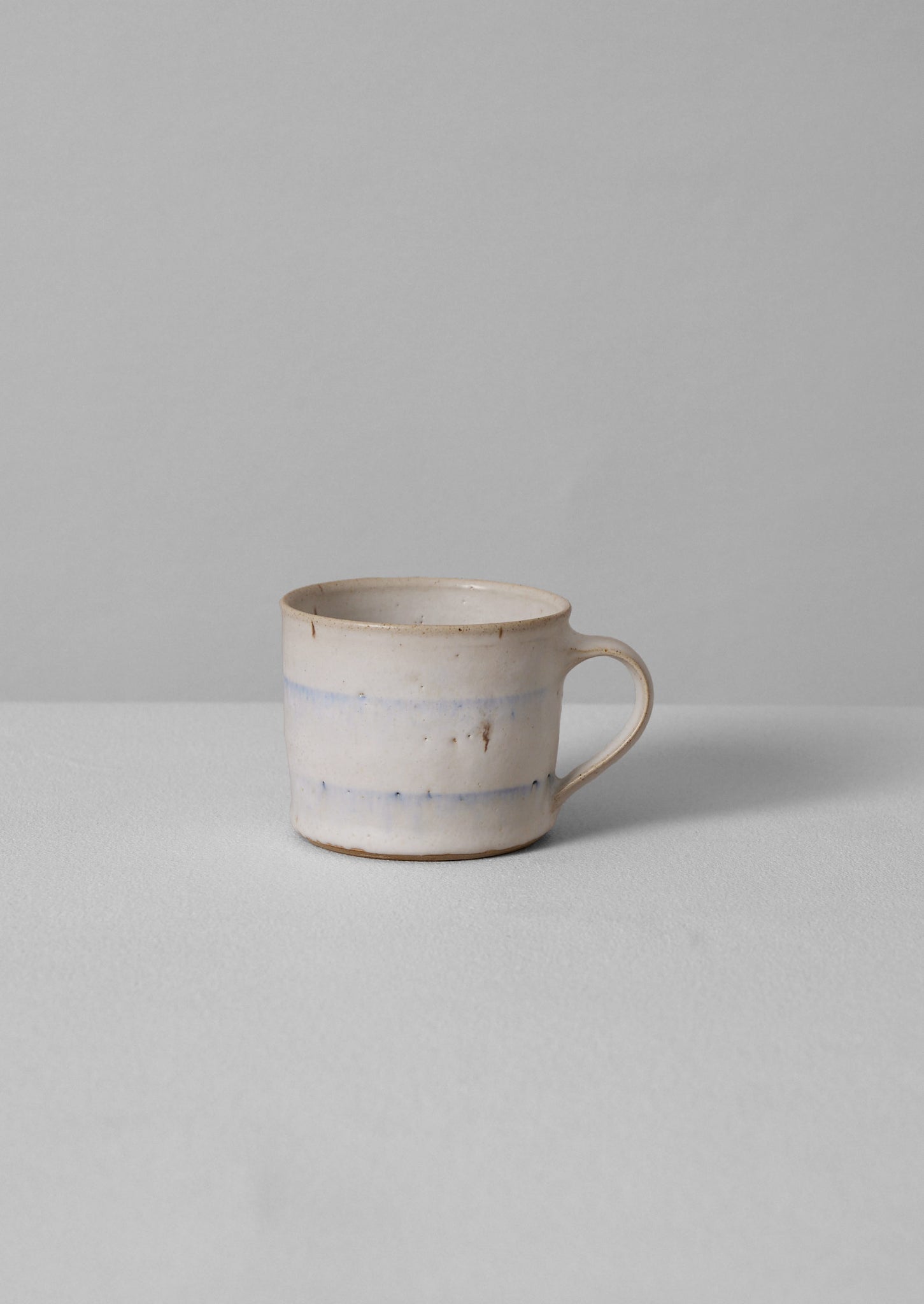 Rya Nicholson Stripe Mug | Chalk/Breeze Blue