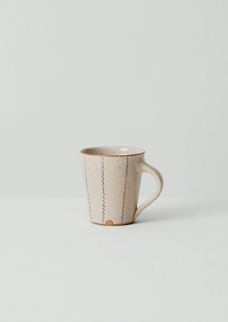 Gilliflower Pottery Zig Zag Bowl | Cream