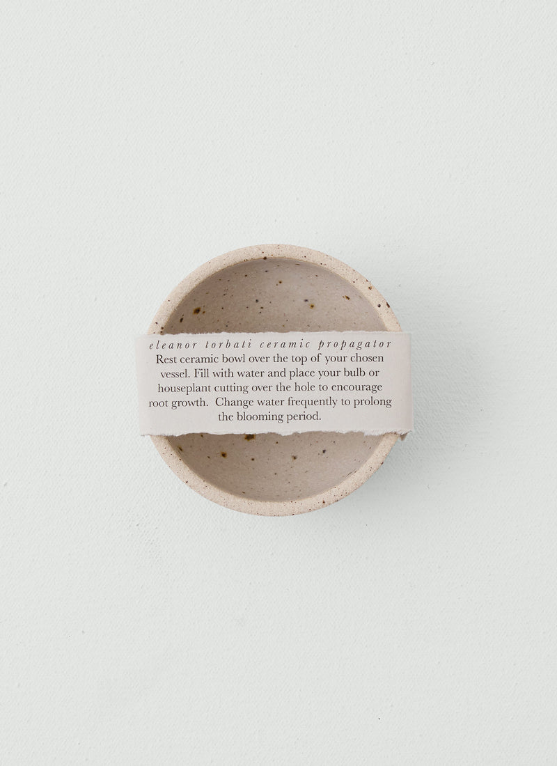 Eleanor Torbati Ceramic Propagator | Cream