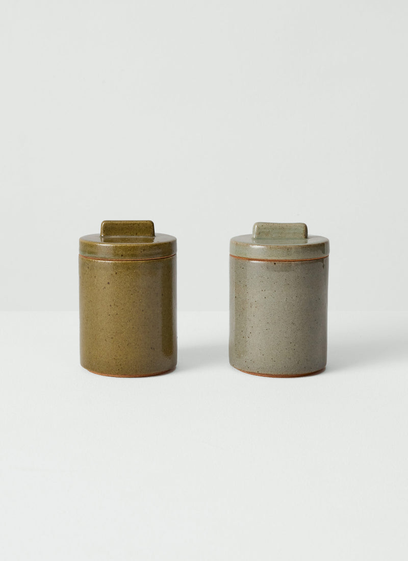 Cisco And The Sun Stoneware Storage Jar | Dove
