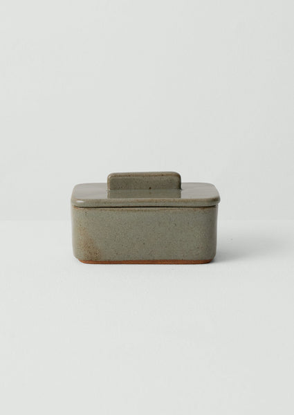 Stoneware Butter Box Dove
