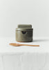 Cisco And The Sun Stoneware Storage Jar | Moss