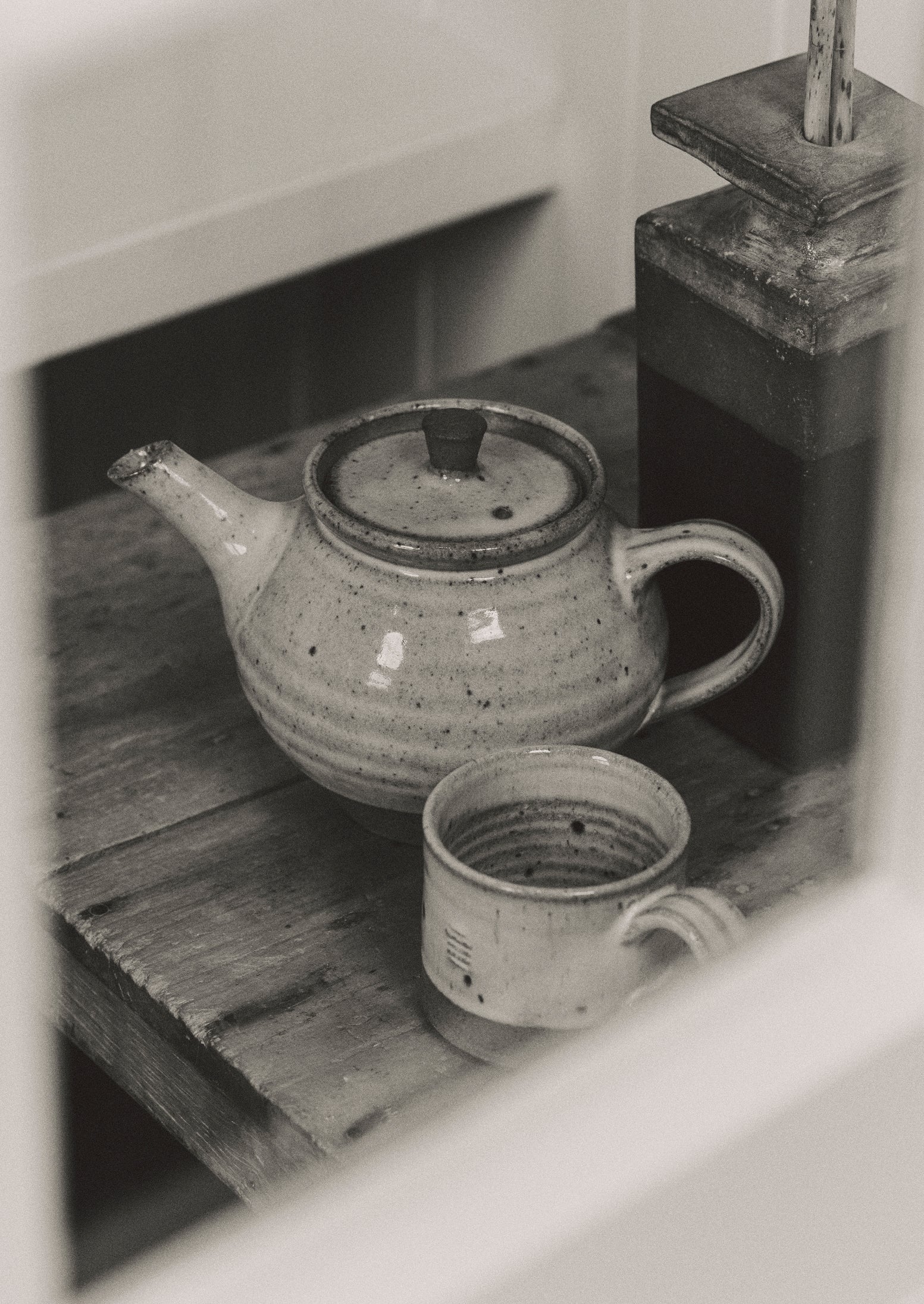 Leach Pottery Tea Pot | Blue Nuka | TOAST
