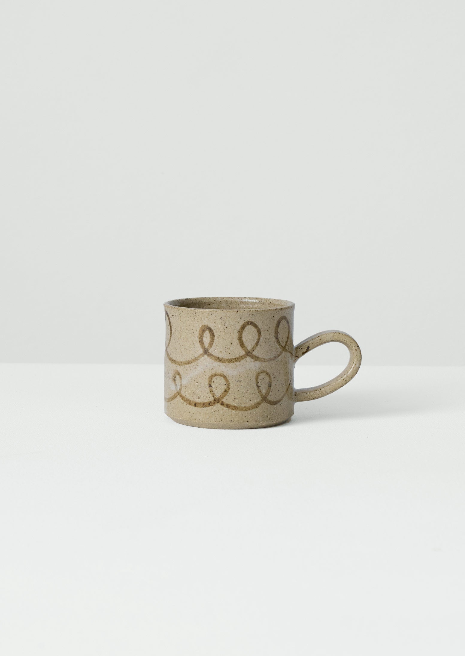 Skye Corewijn Wave Mug | Buff Stone