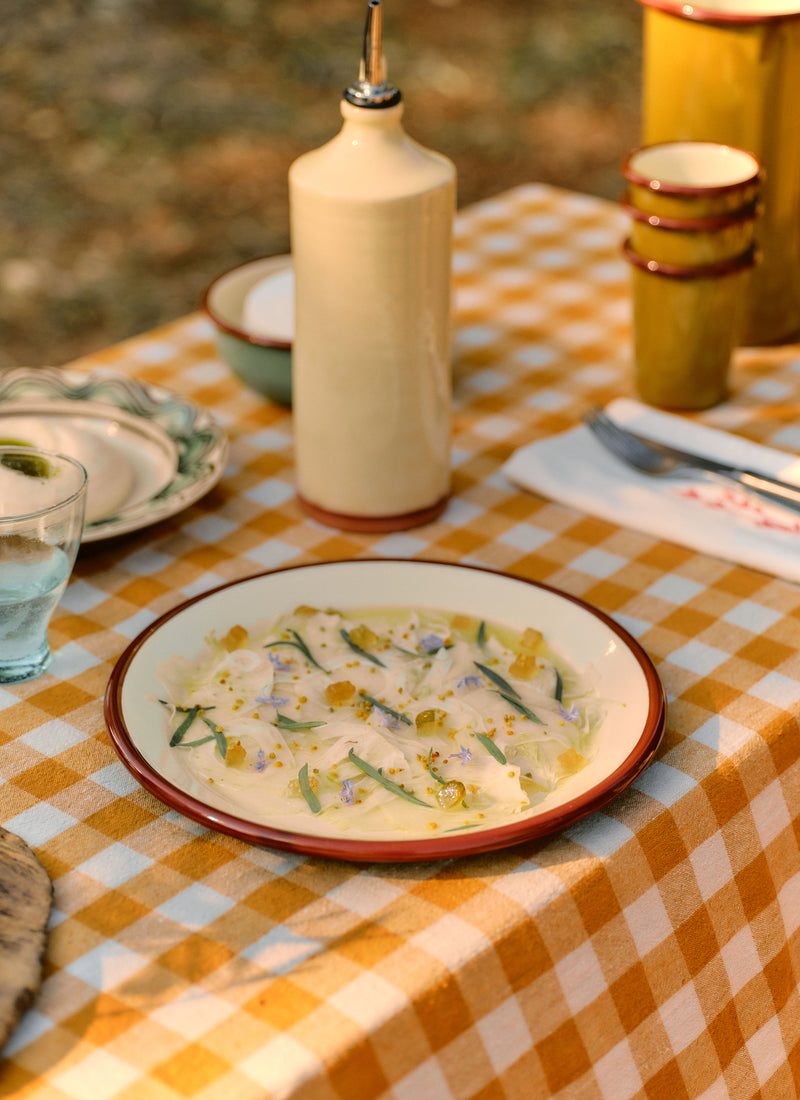 Poterie Barbotine Oil Pourer | Cream