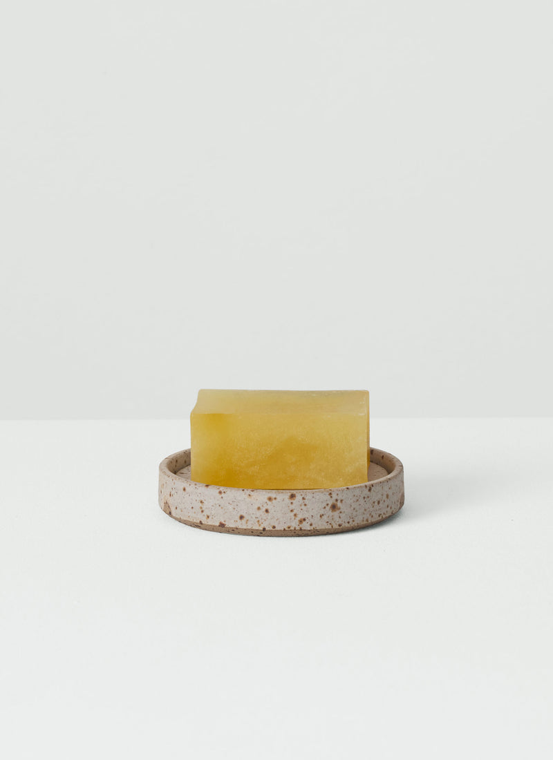 Twinn Pottery Soap Dish | Speckled Oat