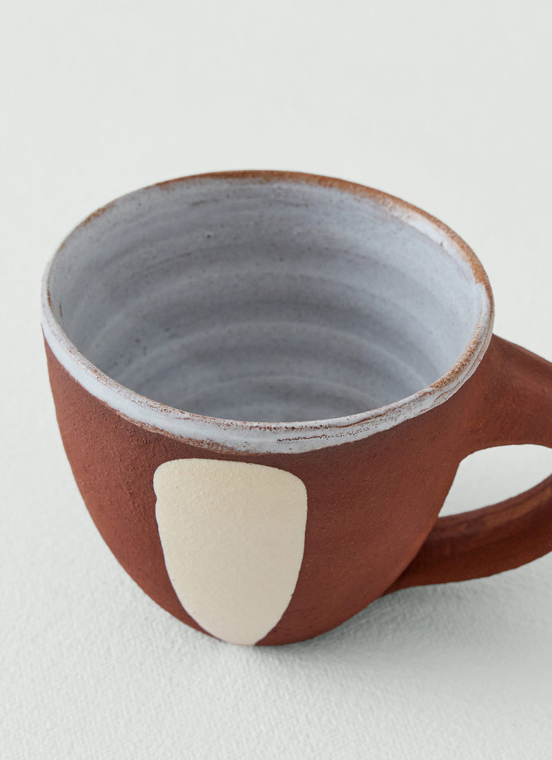 Shannon Bartlett-Smith Mug | Iron Red/Ecru