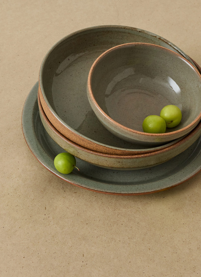 Cisco and the Sun Stoneware Salad Bowl | Dove