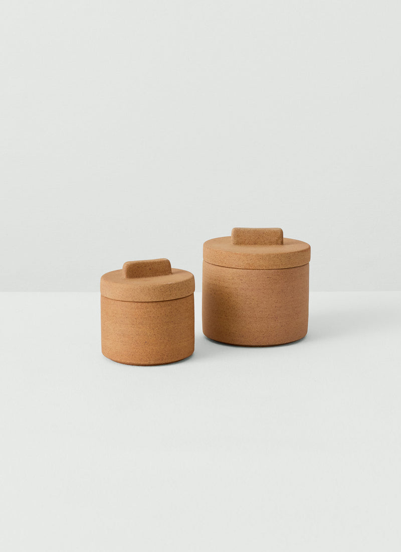 Cisco and the Sun Small Stoneware Storage Jar | Natural