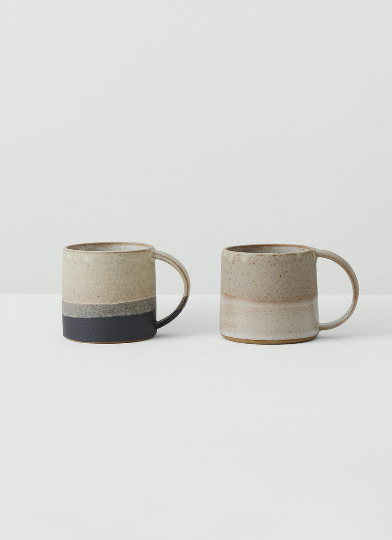 Hilda Carr Dipped Mug | Chalk/Oat