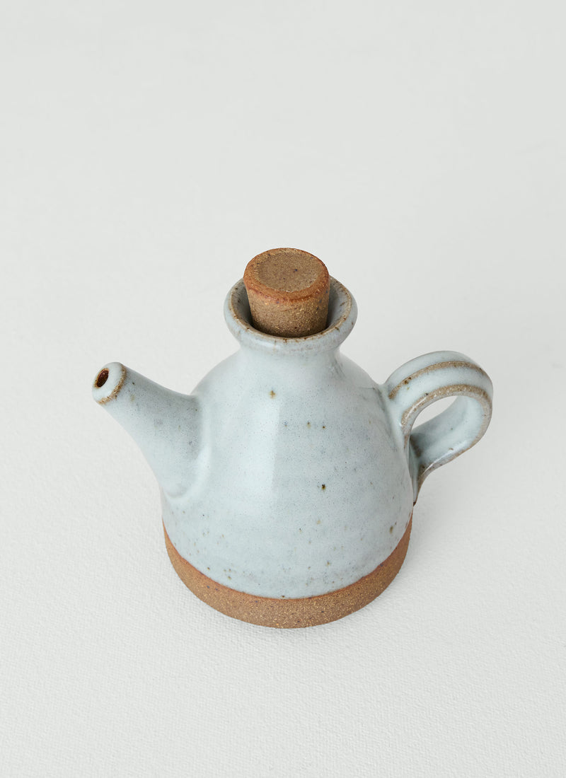 Leach Pottery Oil Pourer | Blue Nuka