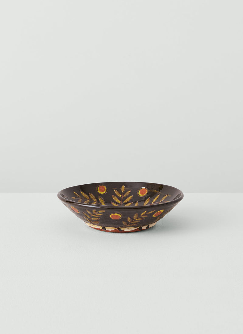 Red Wheel Studios Bird Bowl | Black/Multi