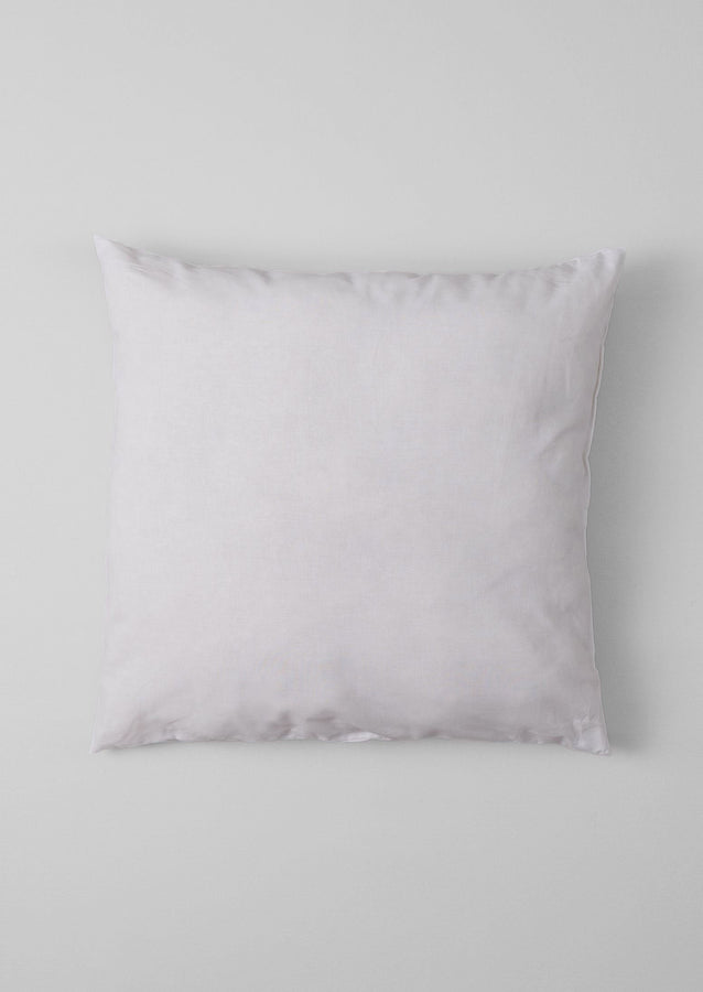 Large Square Wool Cushion Pad | White
