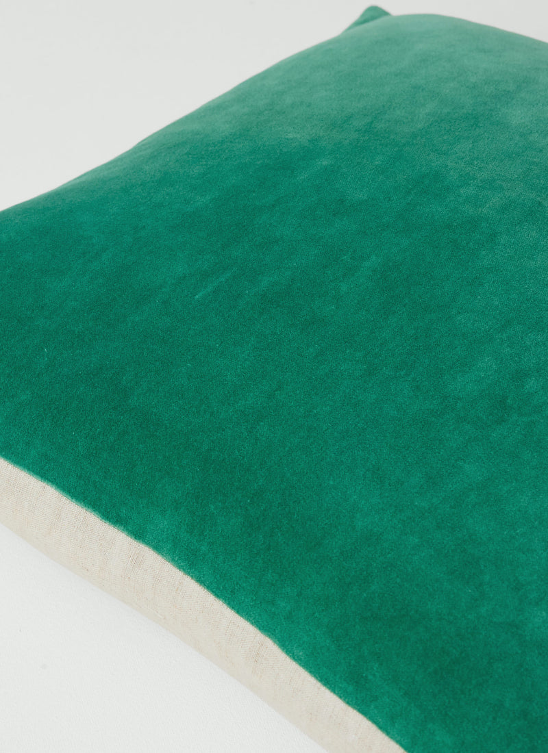 Square Velvet Cushion Cover | Absinthe Green