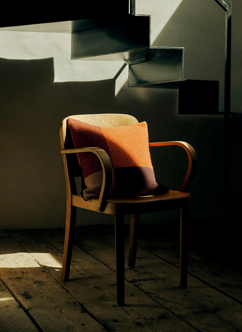 Dusk Wool Cushion Cover | Ember/Sienna