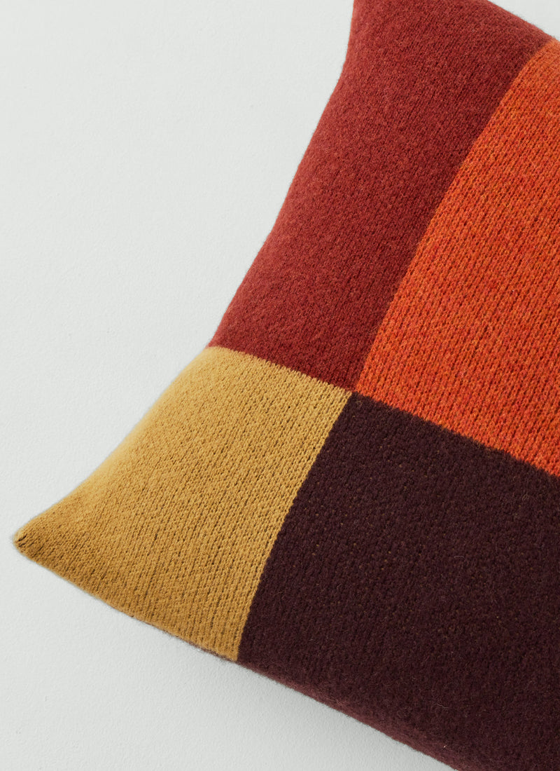 Dusk Wool Cushion Cover | Ember/Sienna