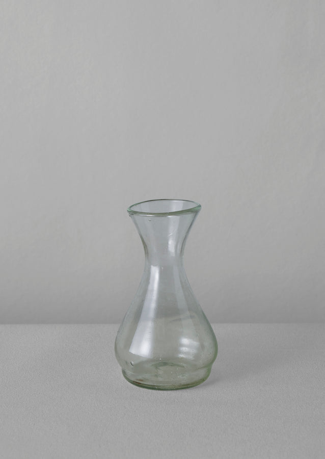 Hand Blown Polonaise Vase | Clear