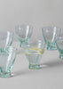 Mini Fluted Moroccan Glasses Set | Clear