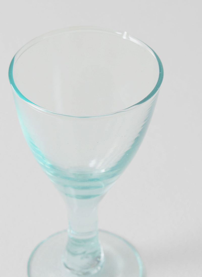 Recycled Bolivian Wine Glasses Set | Clear