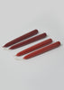 Wax Atelier Set of Four Dining Candles | Currant/Sumac