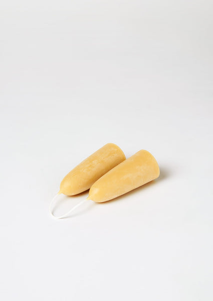 English Beeswax Stubby Candles