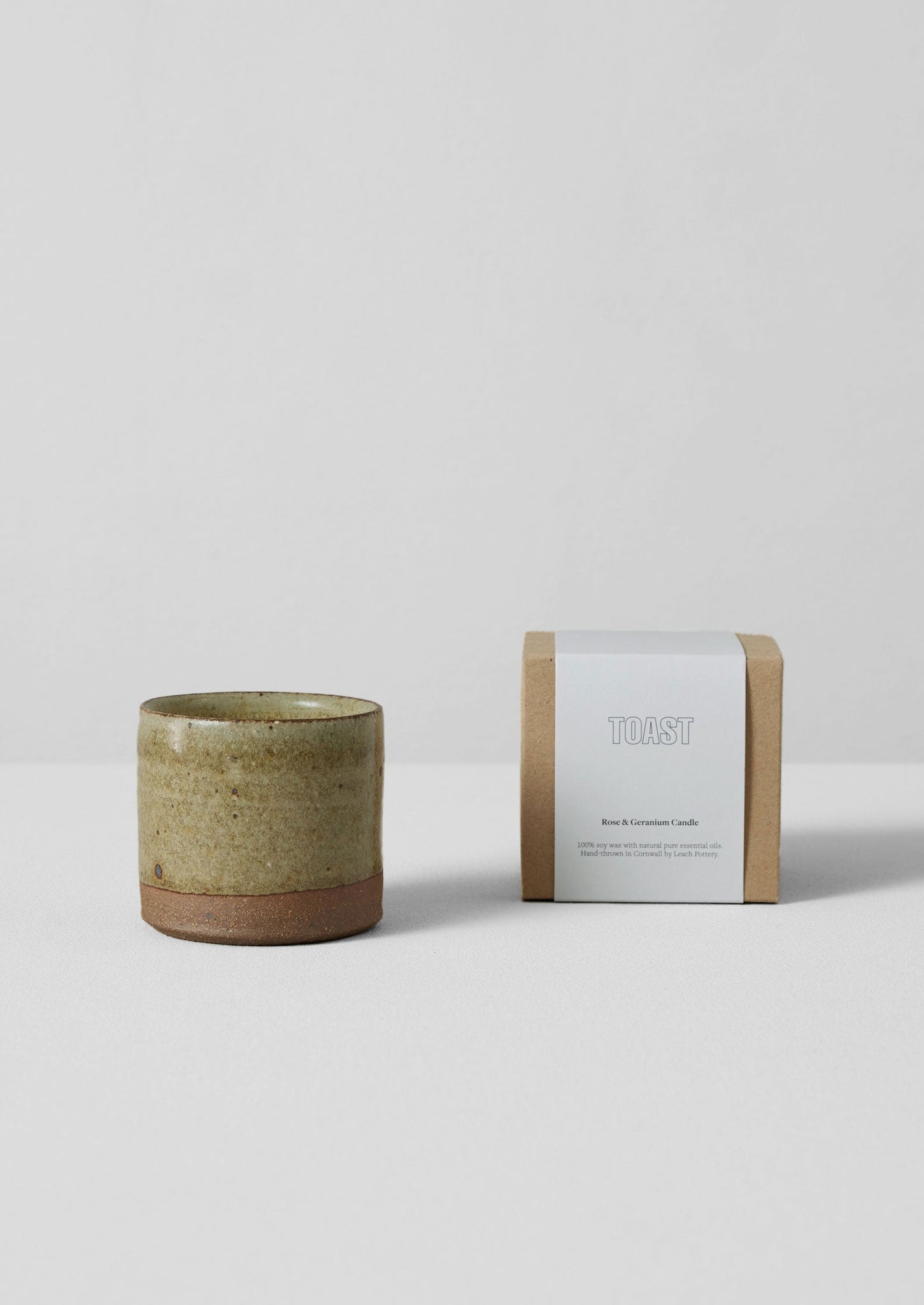 Rose and Geranium Scented Candle | Rose and Geranium