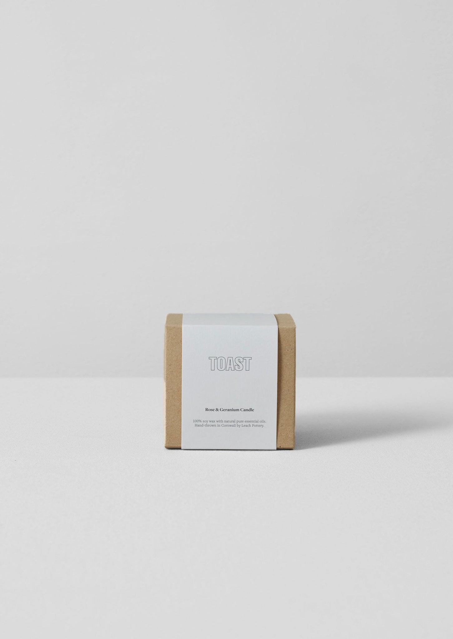 Rose and Geranium Scented Candle | Rose and Geranium