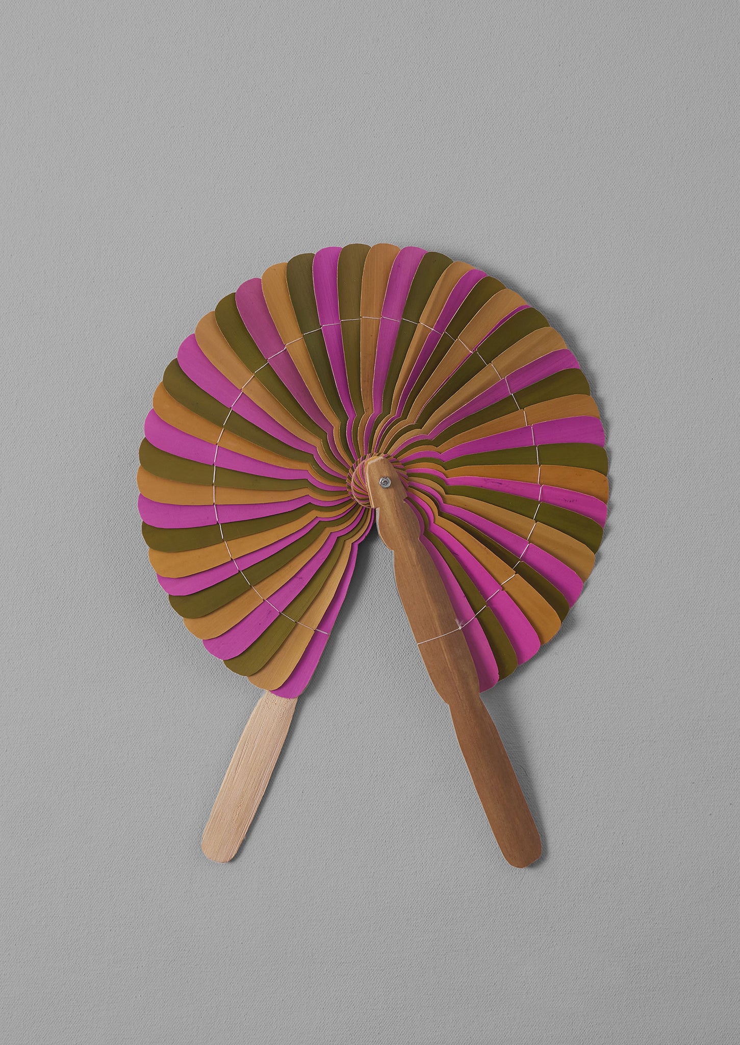 Khmer Fan | Pink/Multi