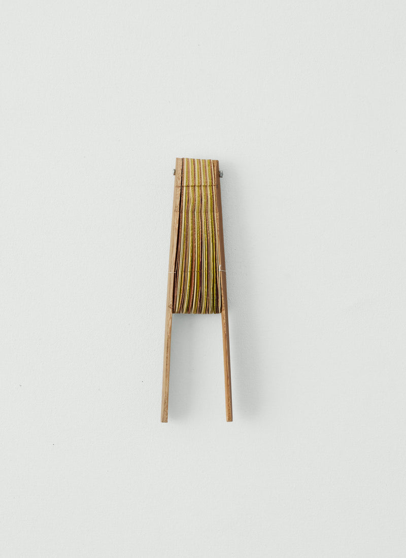 Khmer Fan | Carmine Red/Yellow