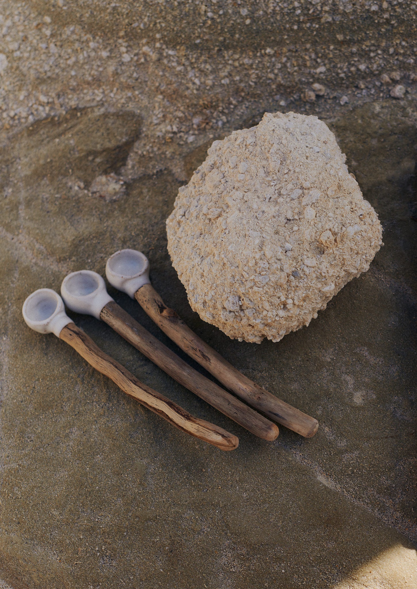 Rebecca Williams Driftwood Spoon | White/Natural