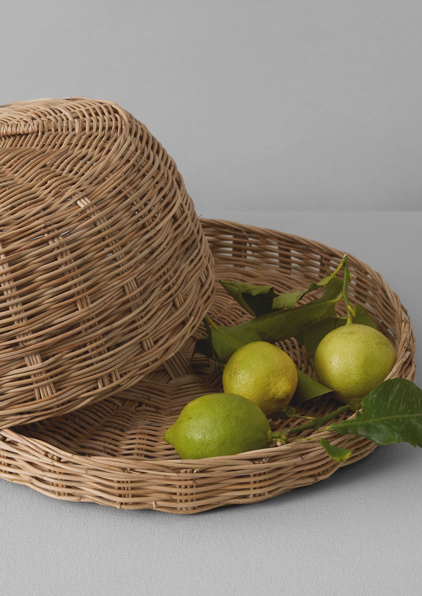 Hand Woven Wicker Food Cover | Natural