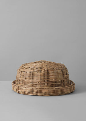 Hand Woven Wicker Food Cover | Natural