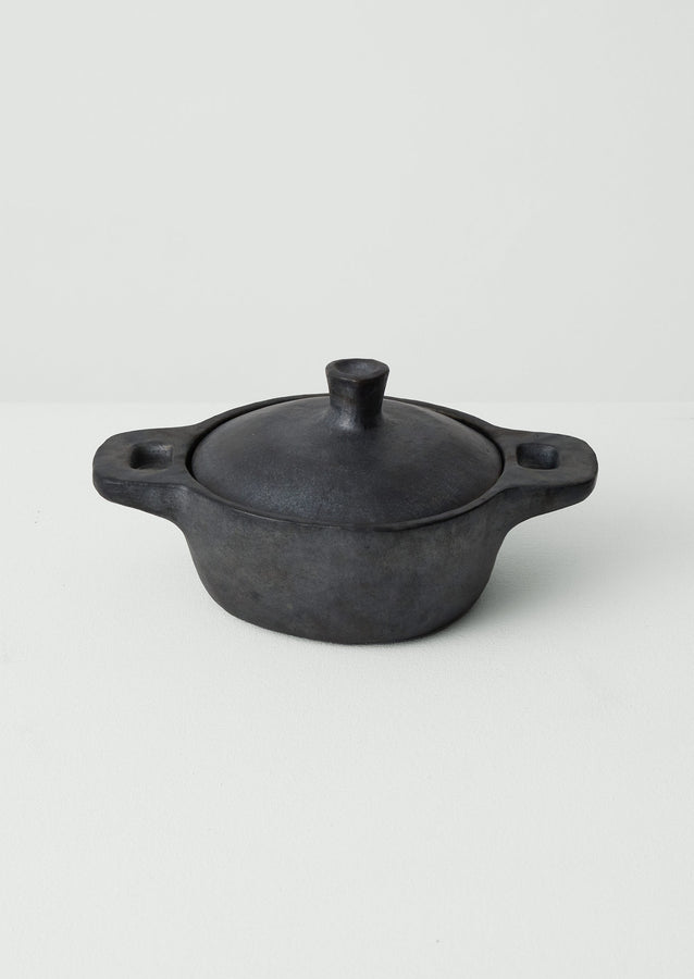 Small Longpi Karipot | Black Clay