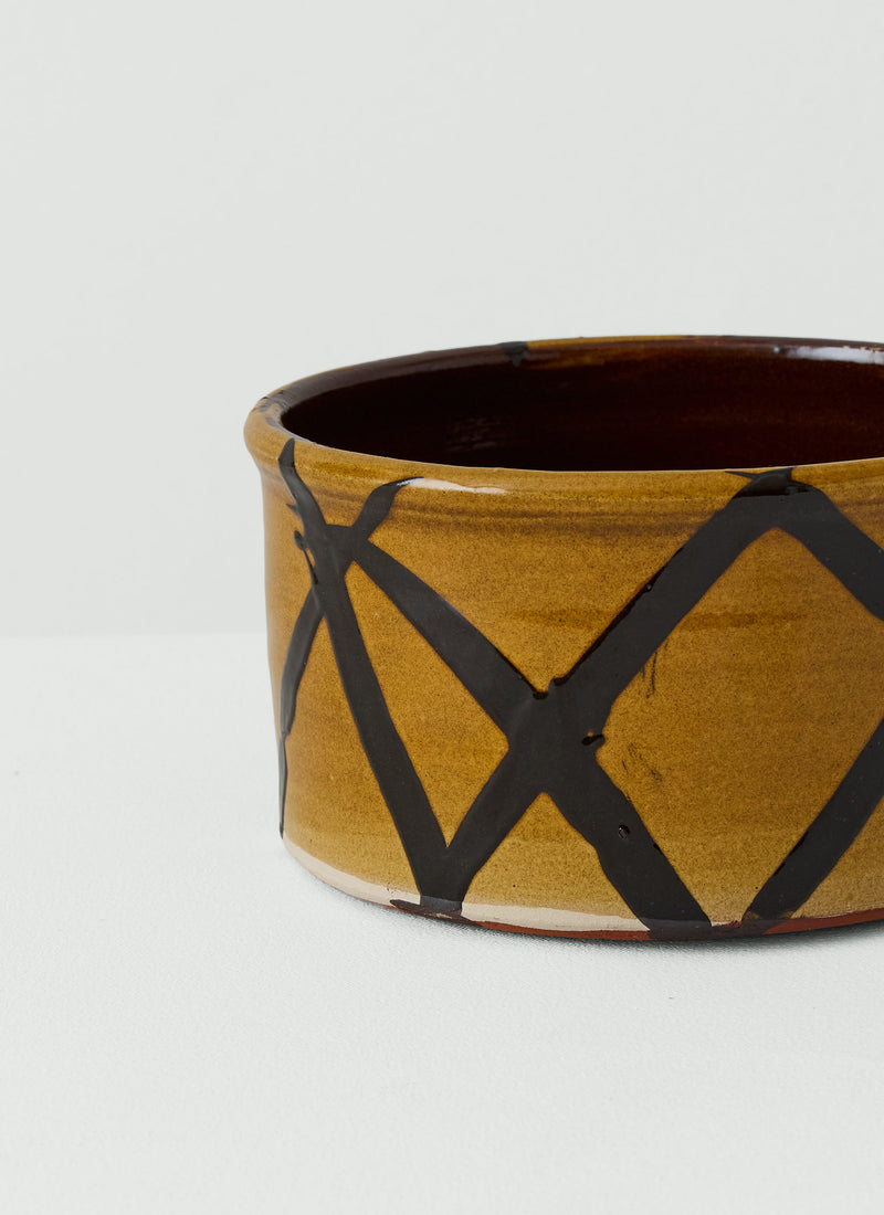 Hoxton Gardenware Large Slipware Planter | Honey