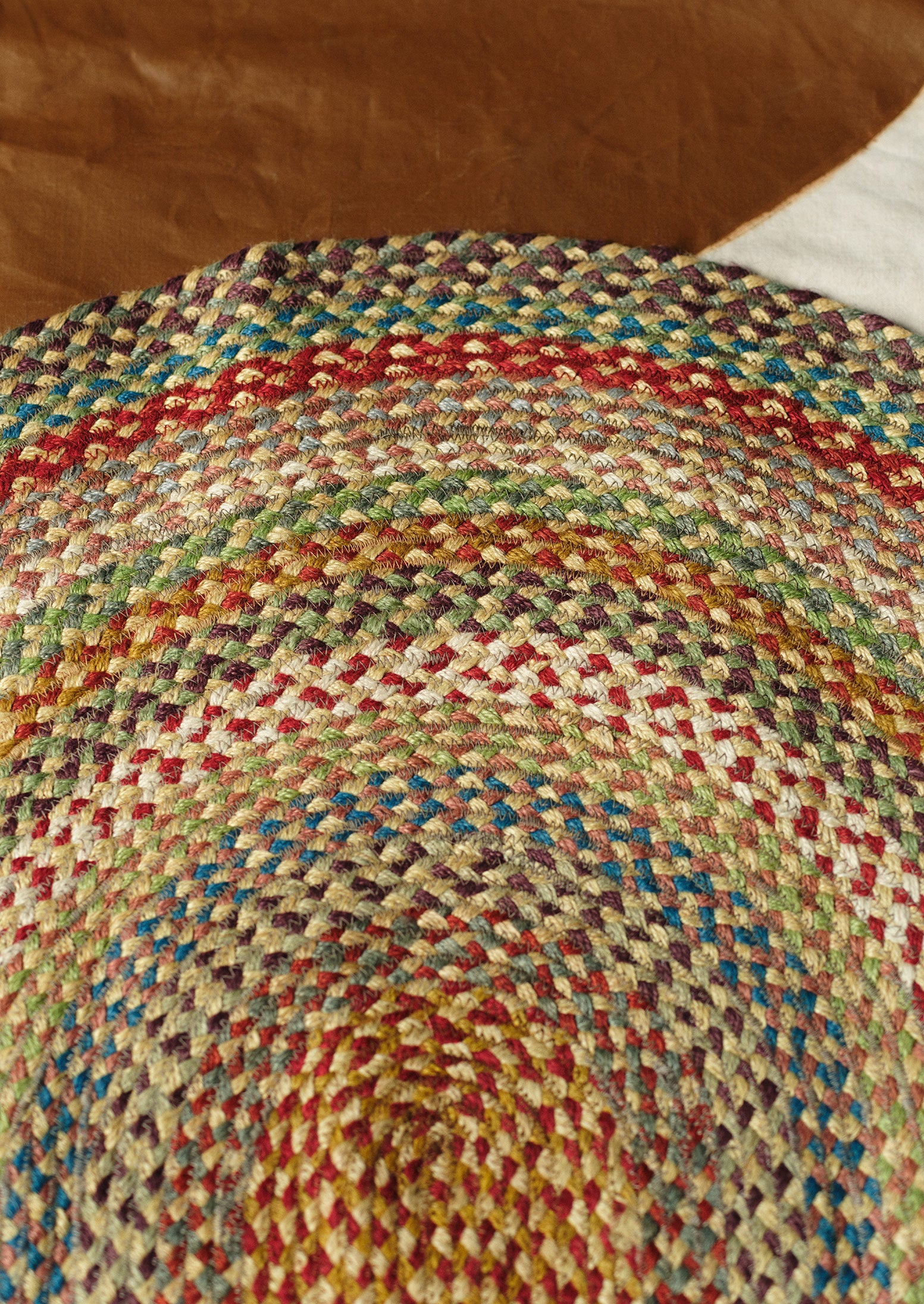 The Braided Rug Company Organic Jute Rug | Multi | TOAST