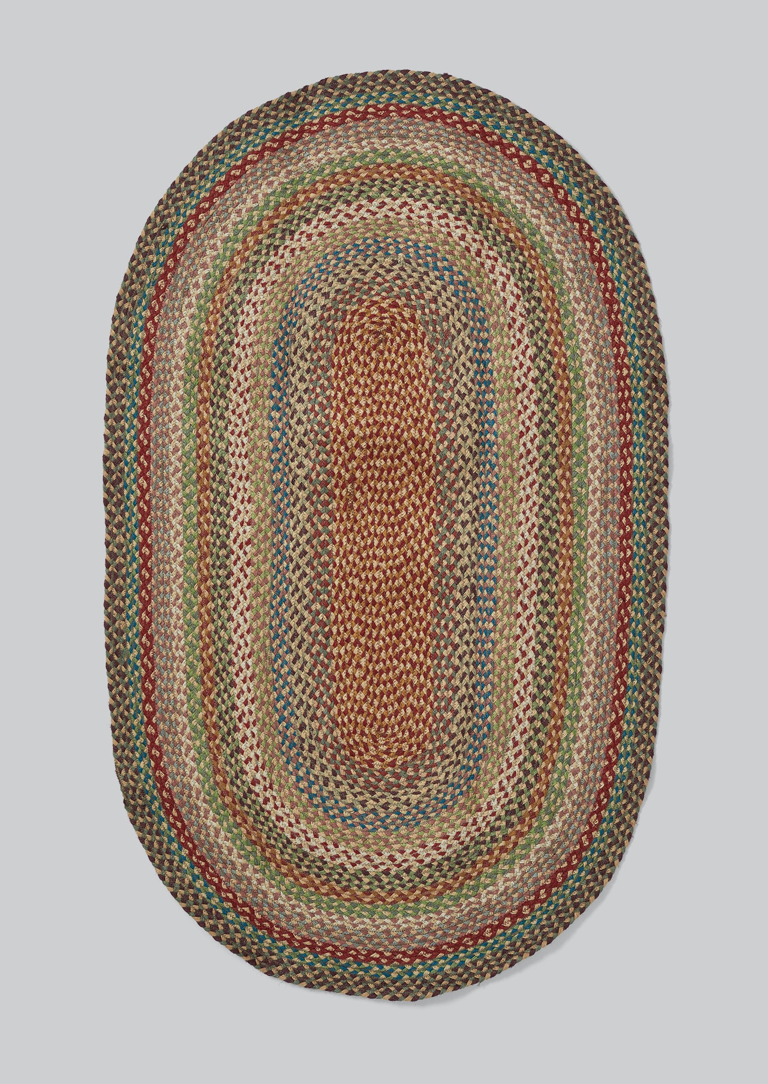 The Braided Rug Company Organic Jute Rug | Multi | TOAST