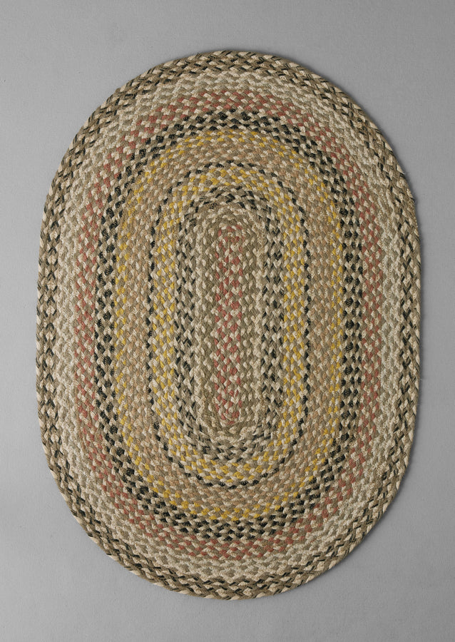 The Braided Rug Company Organic Jute Doormat | Blossom