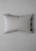 Organic Cotton Pyjama Stripe Housewife Pillowcase | Navy/Ecru
