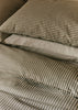 Organic Cotton Ticking Stripe Housewife Pillowcase | Ecru/Graphite