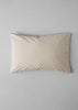 Organic Cotton Ticking Stripe Housewife Pillowcase | Ecru/Straw