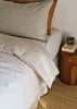 Washed Linen Cotton Duvet Cover | Washed Sage