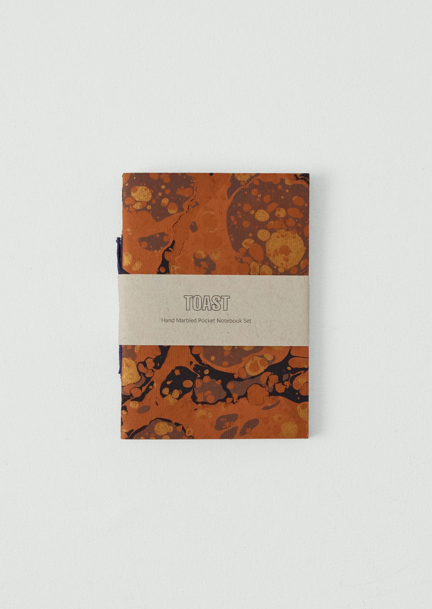 Hand Marbled Pocket Notebook Set | Multi