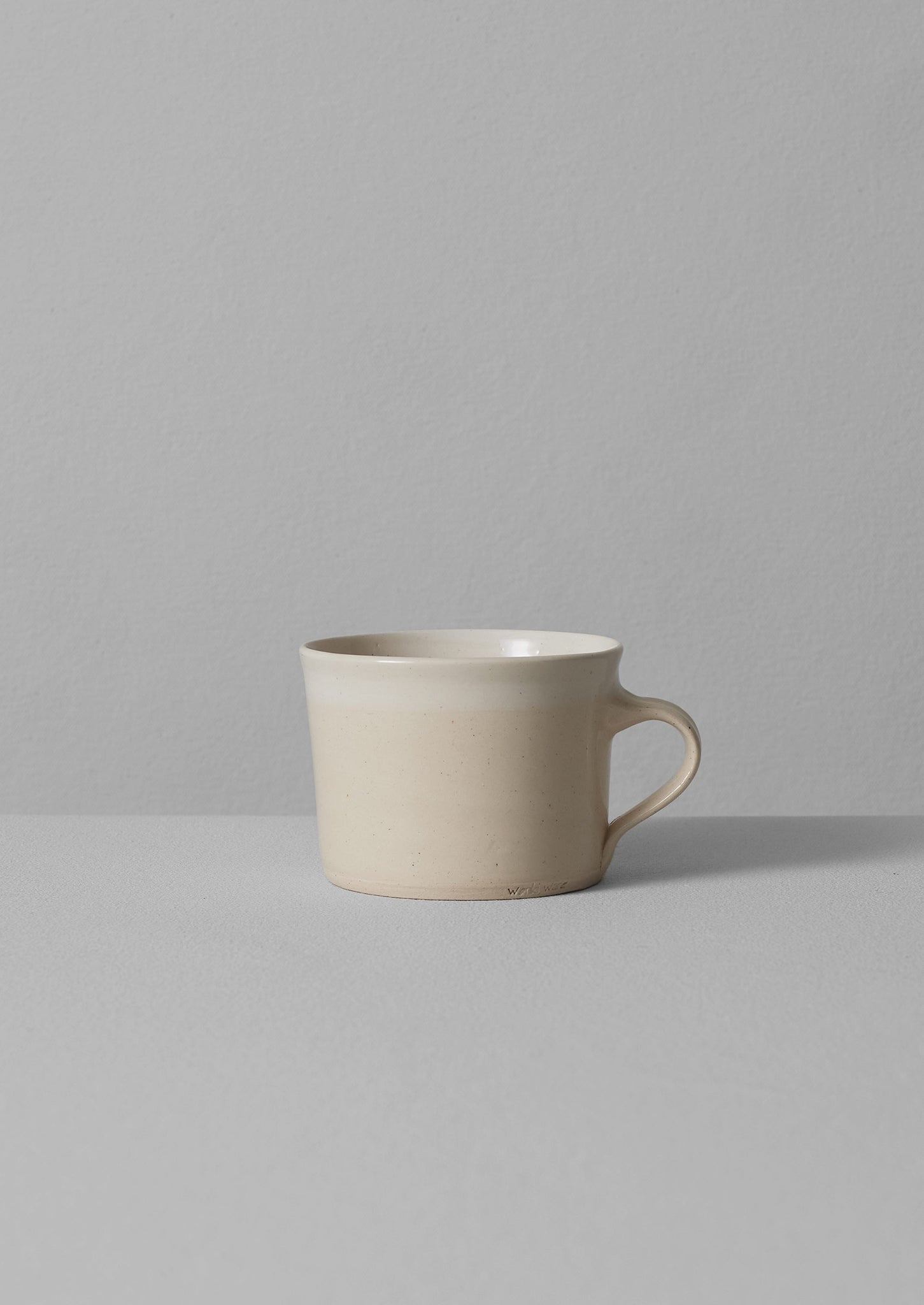 Wonki Ware White Wash Mug | Natural/White