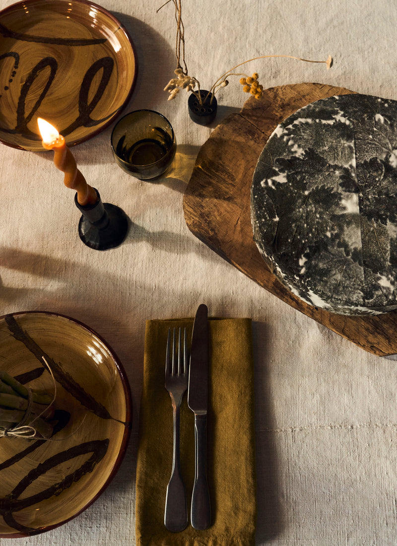 Stonewashed Cutlery Set | Silver