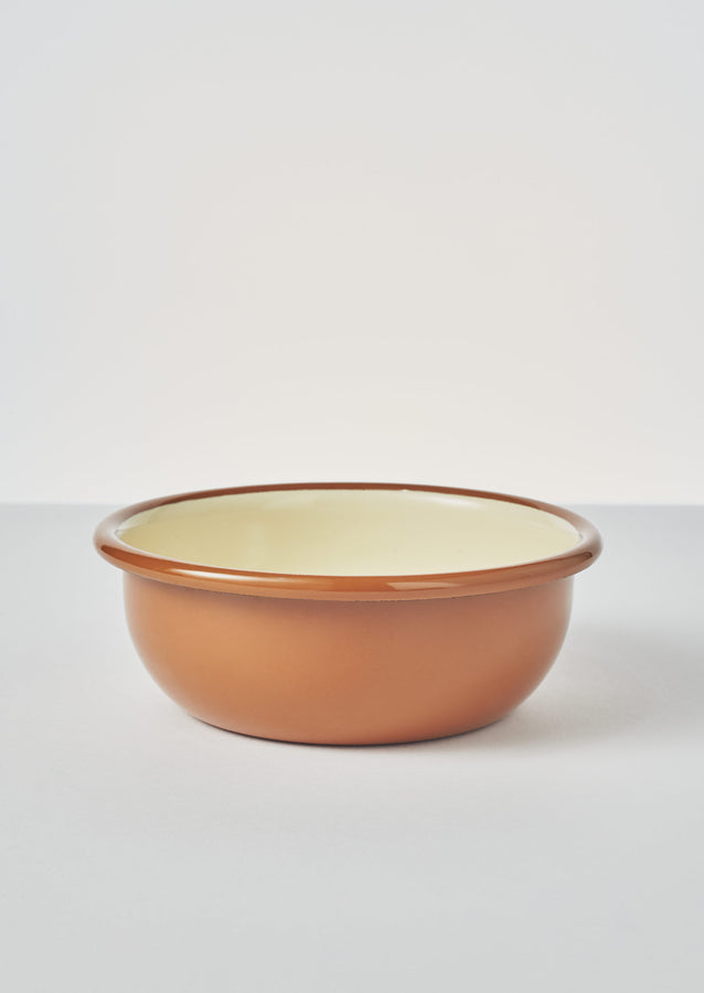 Enamel Bowl | Cumin/Cream