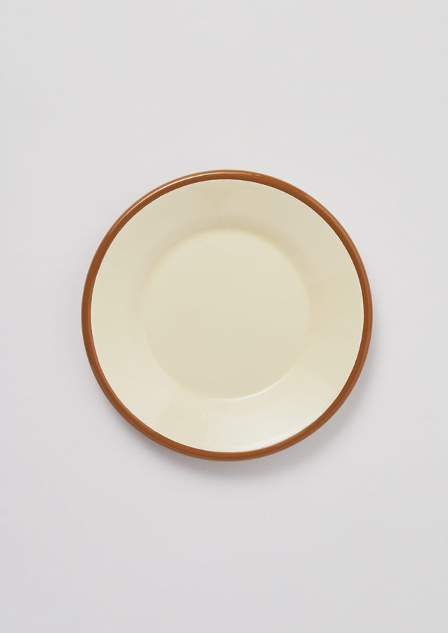 Enamel Plate | Cumin/Cream