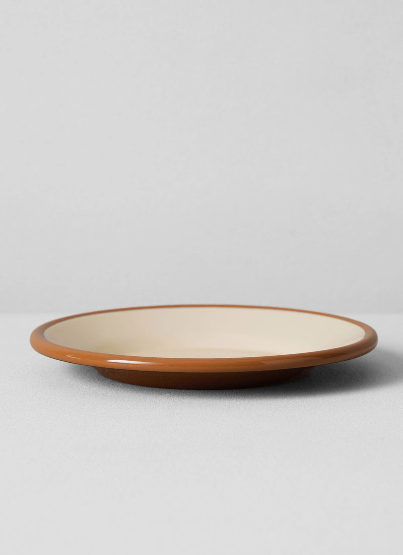 Enamel Plate | Cumin/Cream